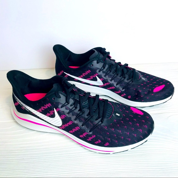 Nike Air Zoom Vomero 14 - Black Pink Blast - Picture 1 of 7